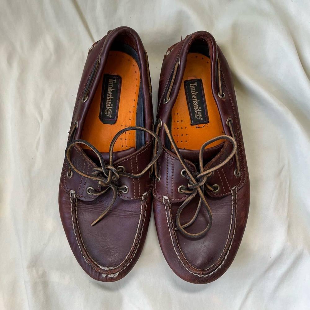 Timberland Dark Brown Boat Shoes